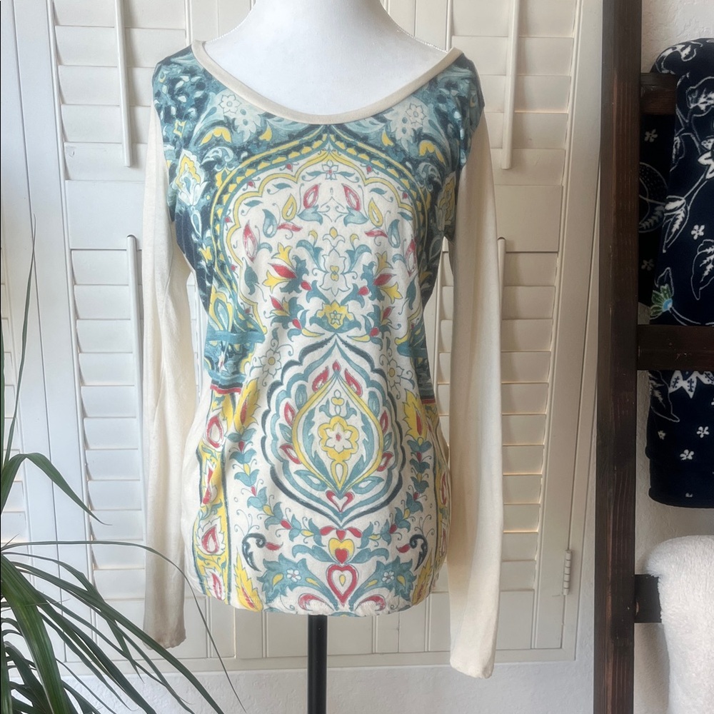 Lucky Brand Multicolor Long Sleeve Tee
